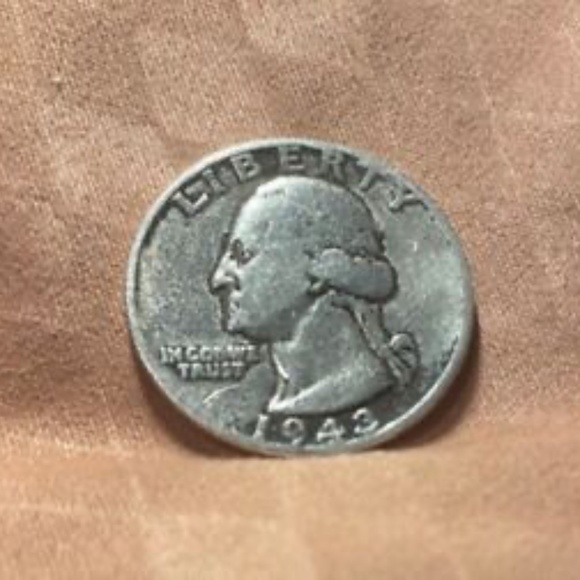 1943-D Washington Quarter RF 90% Silver Nice toning - Picture 4 of 5